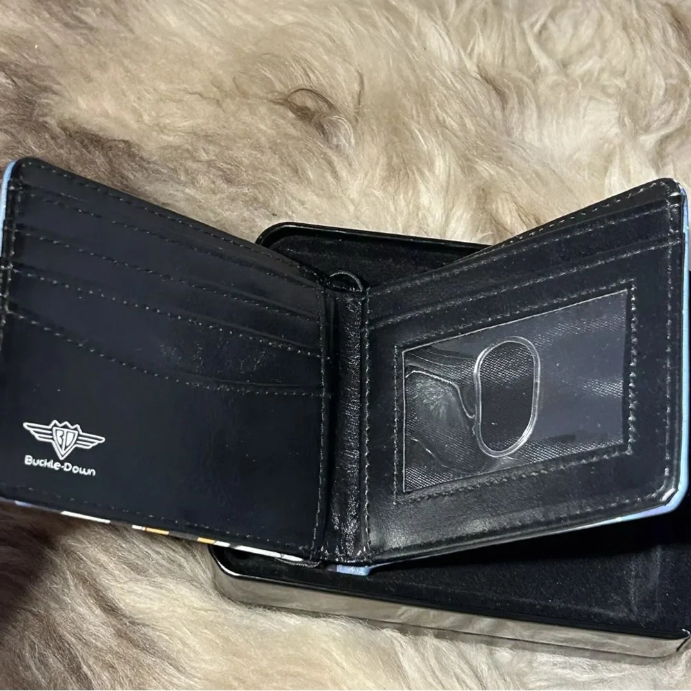 NIB Buckle-Down Men's Bi-fold Wallet - Disney Big 8 - 100 Anniversary NWT